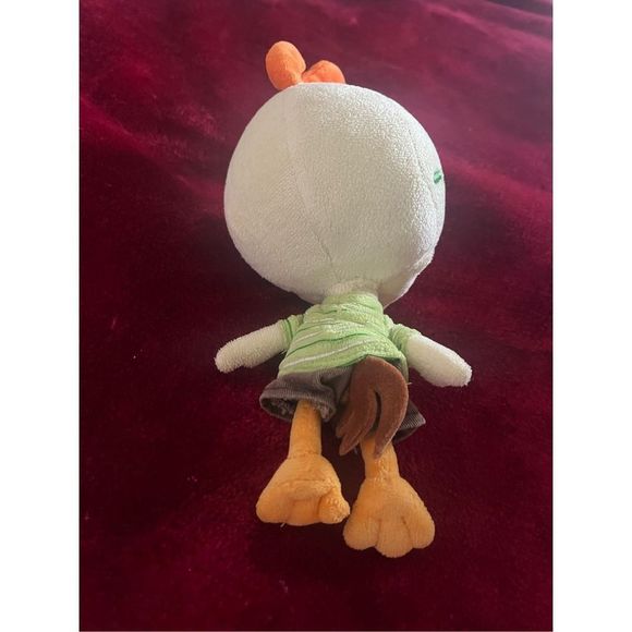 Disney Store Chicken Little Plush 10” Movie Character - Plush Small Green Shirt  - Picture 6 of 8